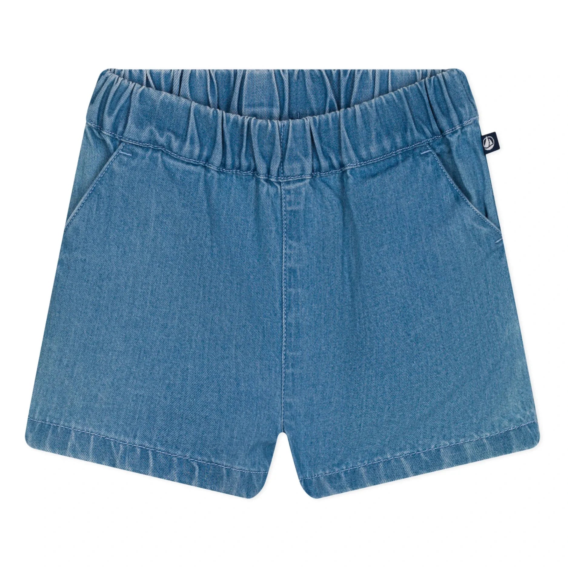 Petit Bateau - Pantalones cortos vaqueros Miammiam | Azul vaquero