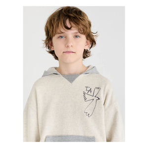 True Artist - Sweat N°16 | Gris jaspeado