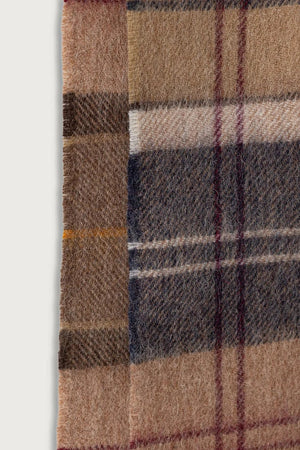 Bufanda de lana Barbour para mujer