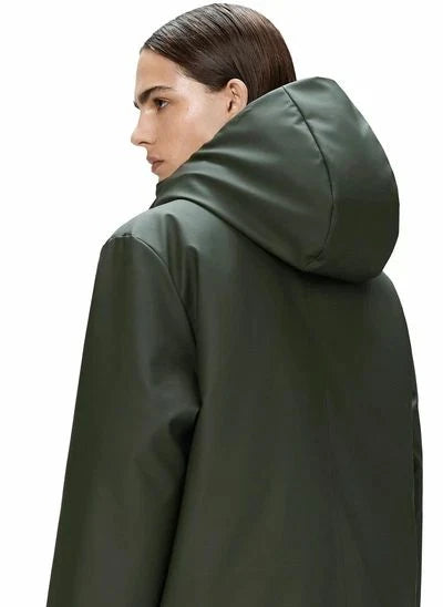 Rains - Parka Largo Nome W3T3 | Verde oscuro