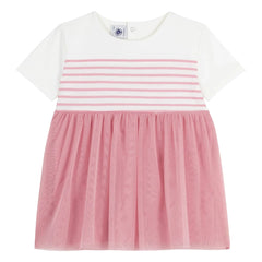 Petit Bateau - Vestido Barlotta de algodón orgánico | Rosa