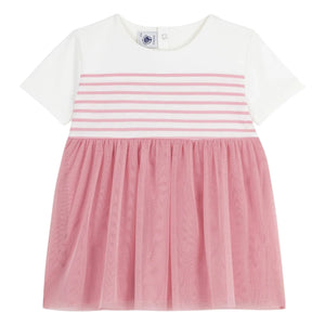 Petit Bateau - Vestido Barlotta de algodón orgánico | Rosa