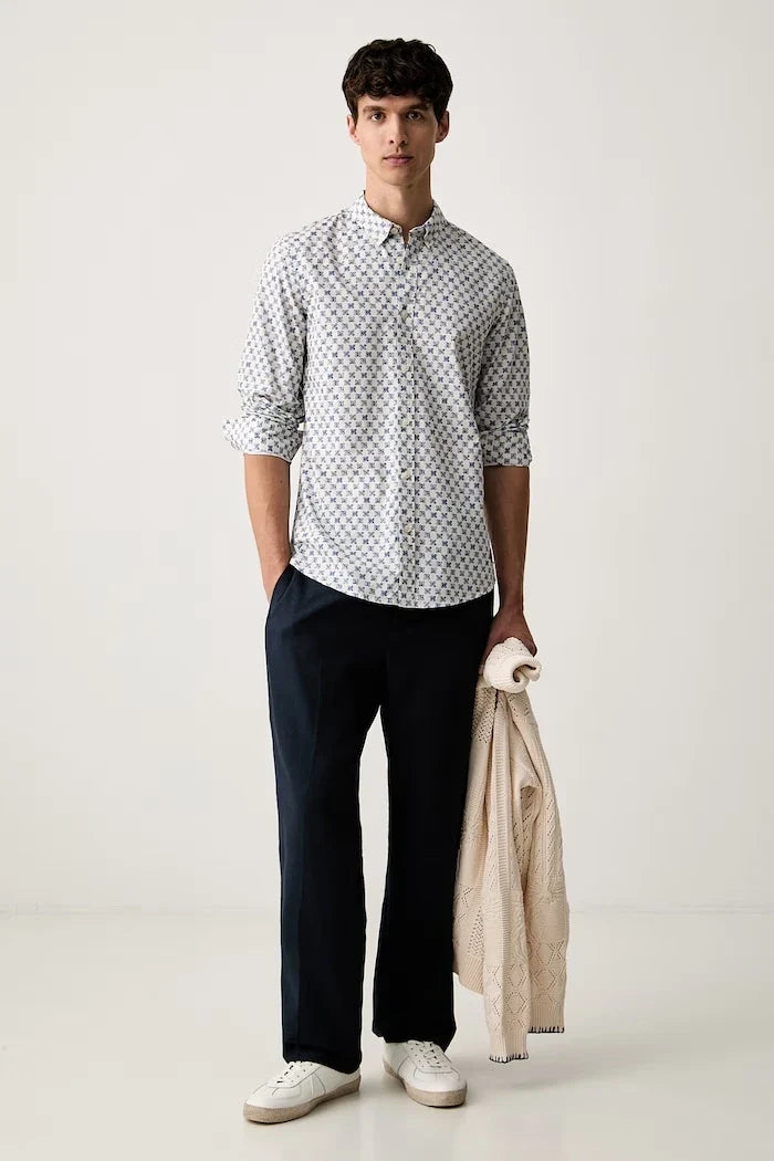 Camisa de algodón Scotch & Soda para hombre