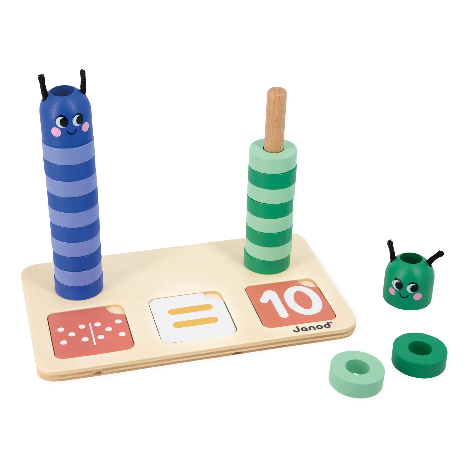 Janod - Juego de Construcción y Comparación de Números