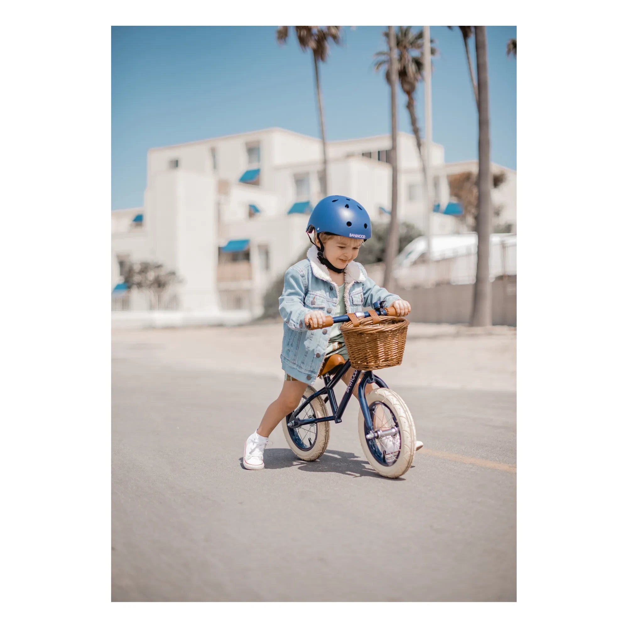 Banwood - Bicicleta de equilibrio Go First 12" | Azul