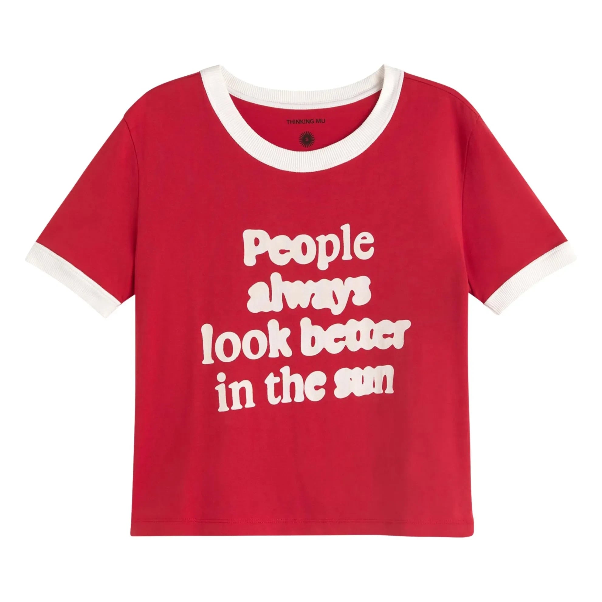 Thinking Mu - People Zowie Camiseta Algodón orgánico | Rojo