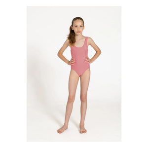 Traje de baño a rayas Salma de Smallable Kid | Rojo cereza