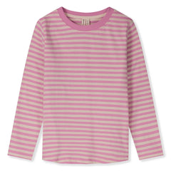 Gray Label - Camiseta de algodón orgánico a rayas | Rosa