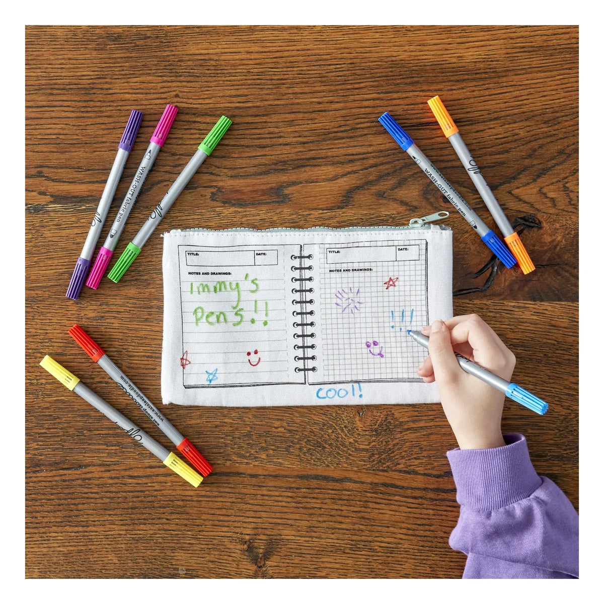 EatSleepDoodle - Set para Colorear Dino