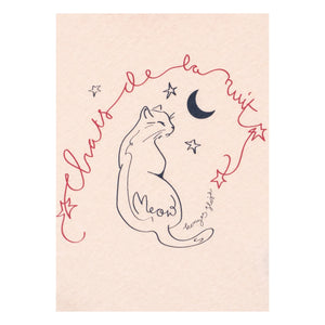 Konges Sløjd - Camiseta Era Chat Lino y algodón orgánico | Rosa