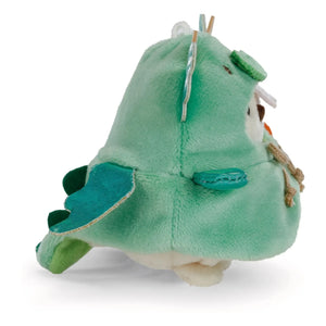 Nici - Snono el oso polar de peluche con disfraz de dragón | Verde