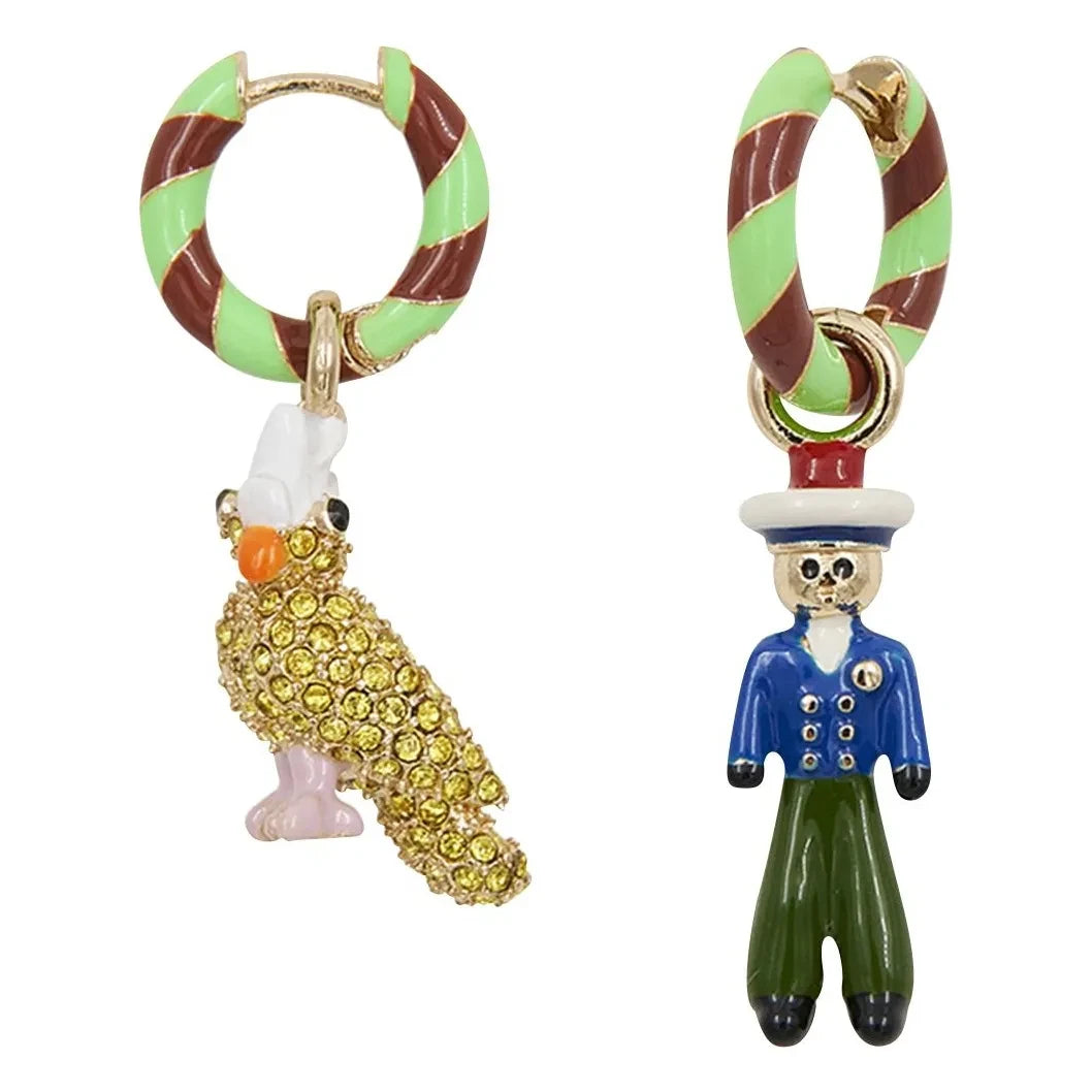 Essentiel Antwerp - Pendientes Jhlally | Verde
