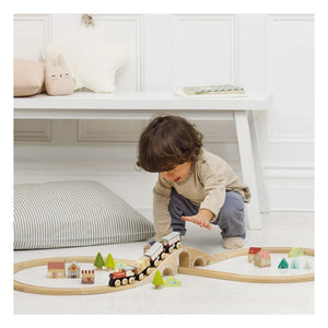 Le Toy Van - Açık Ahşap Tren Seti