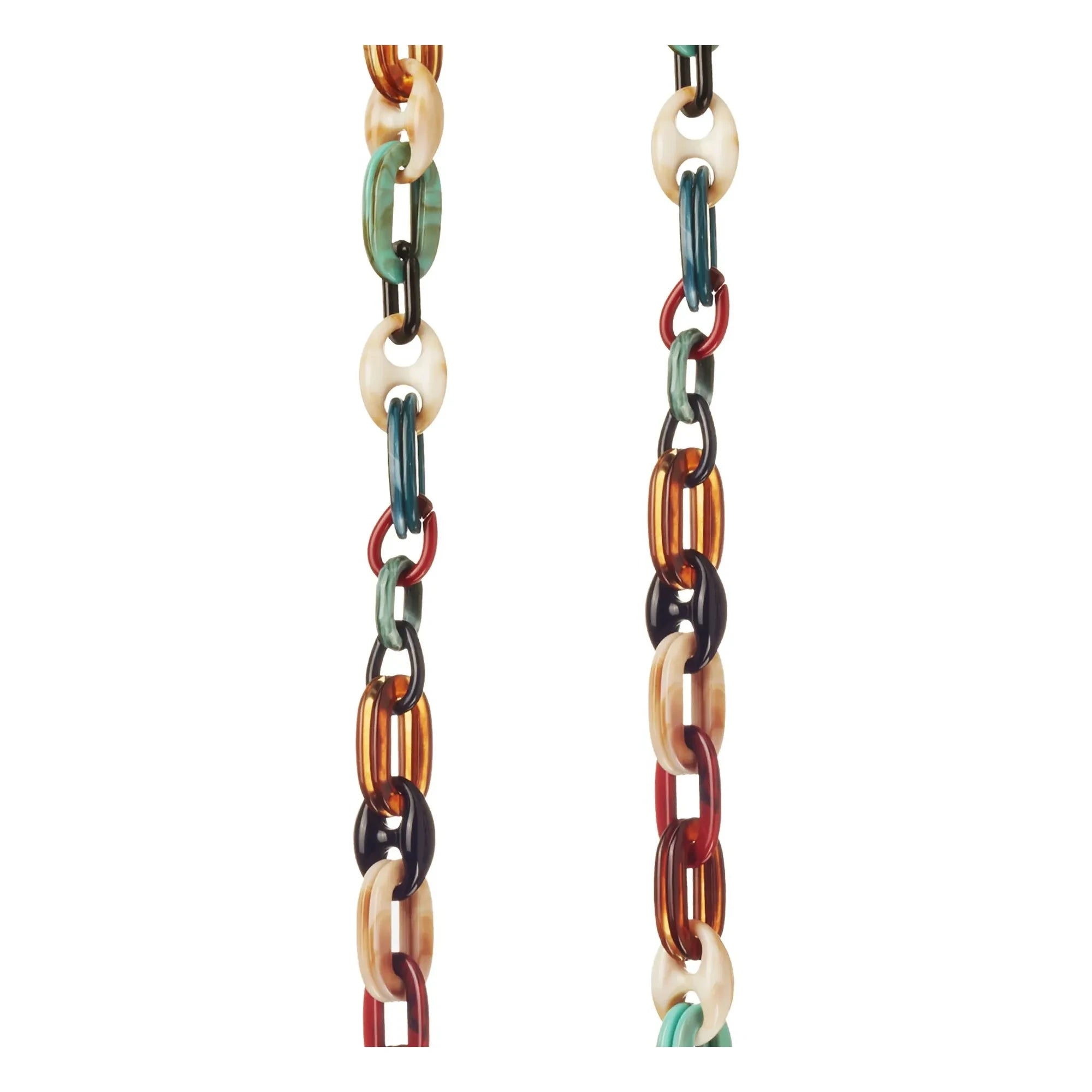 LaCoqueFrançaise - Cadena Larga Ámbar 120 cm | Multicolor
