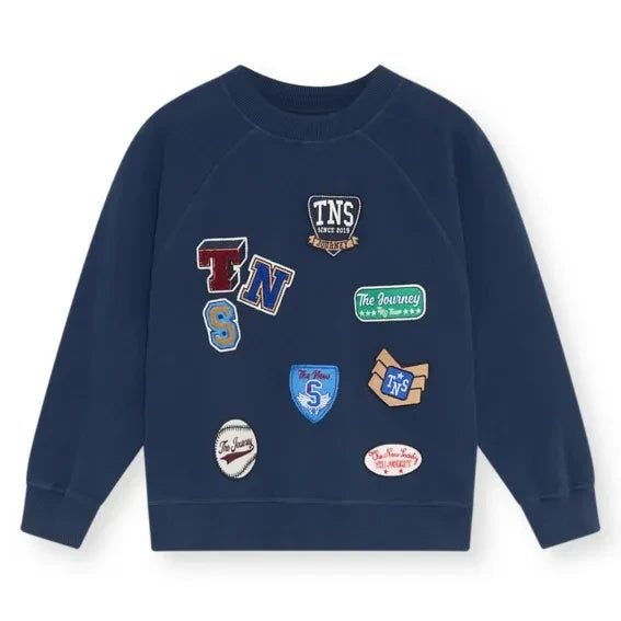 the new society - Sudadera Eden | Azul marino