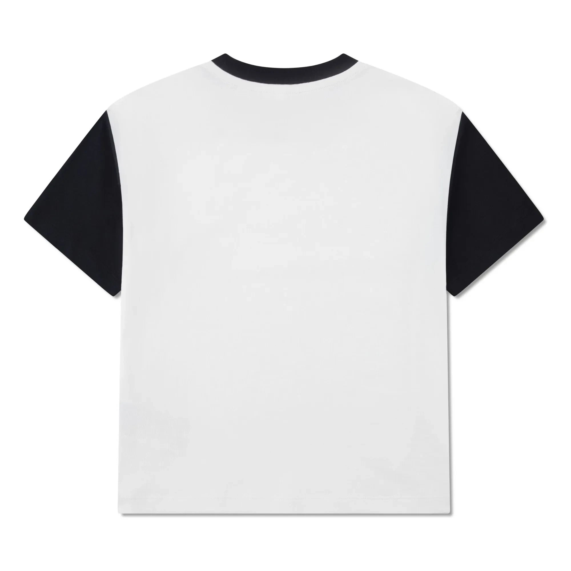 Lacoste - Camiseta de manga corta con logo y contraste de algodón orgánico | Blanco roto