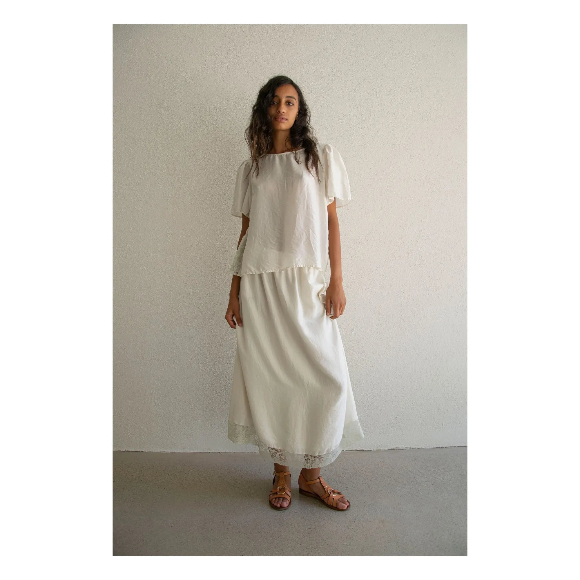 THEAVANT - Top La Fille Encaje | Blanco