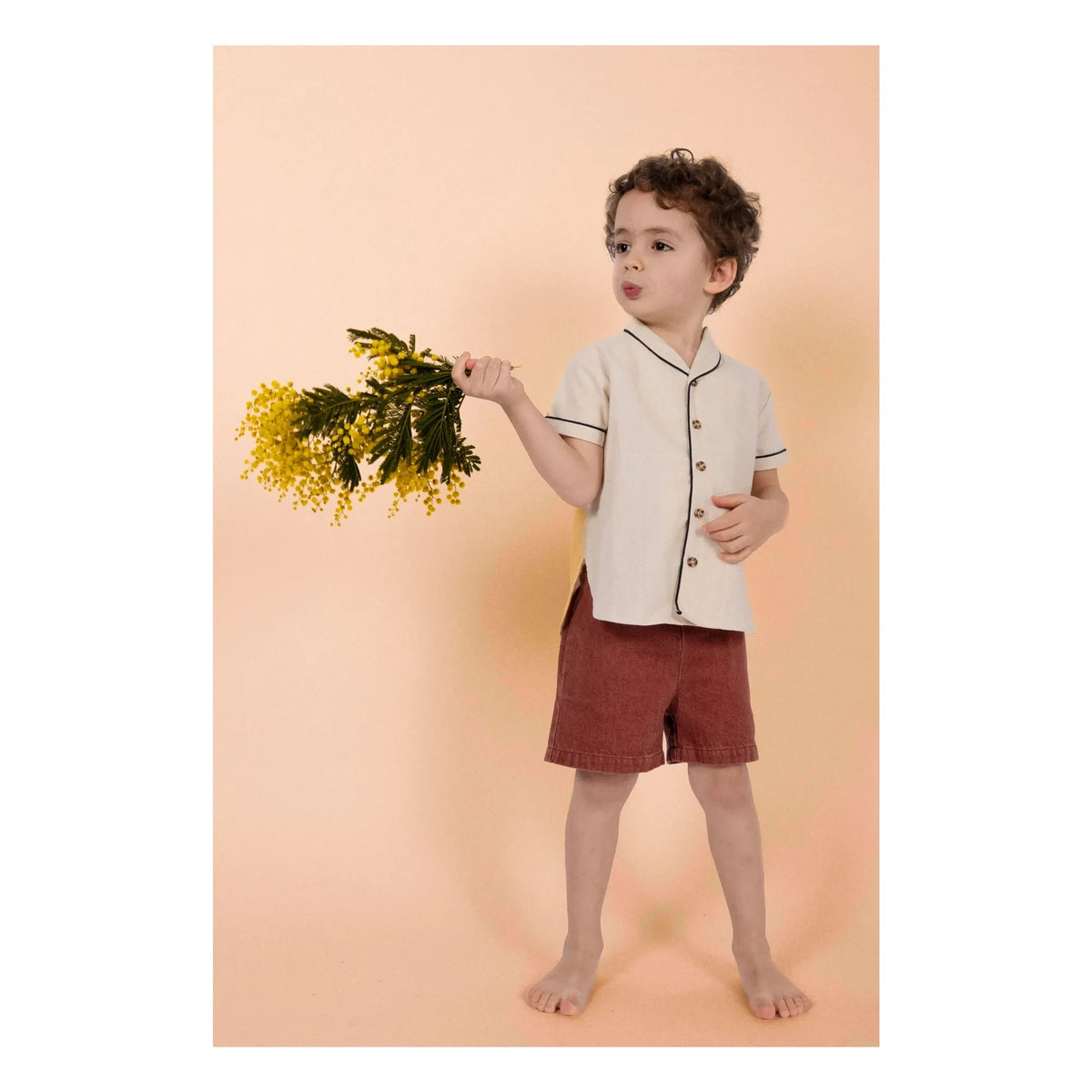 Camisa de lino Loir - Paco | Crudo
