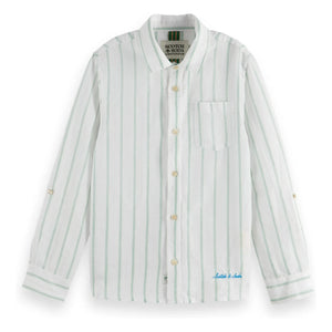 Scotch & Soda - Camisa de rayas | Blanco