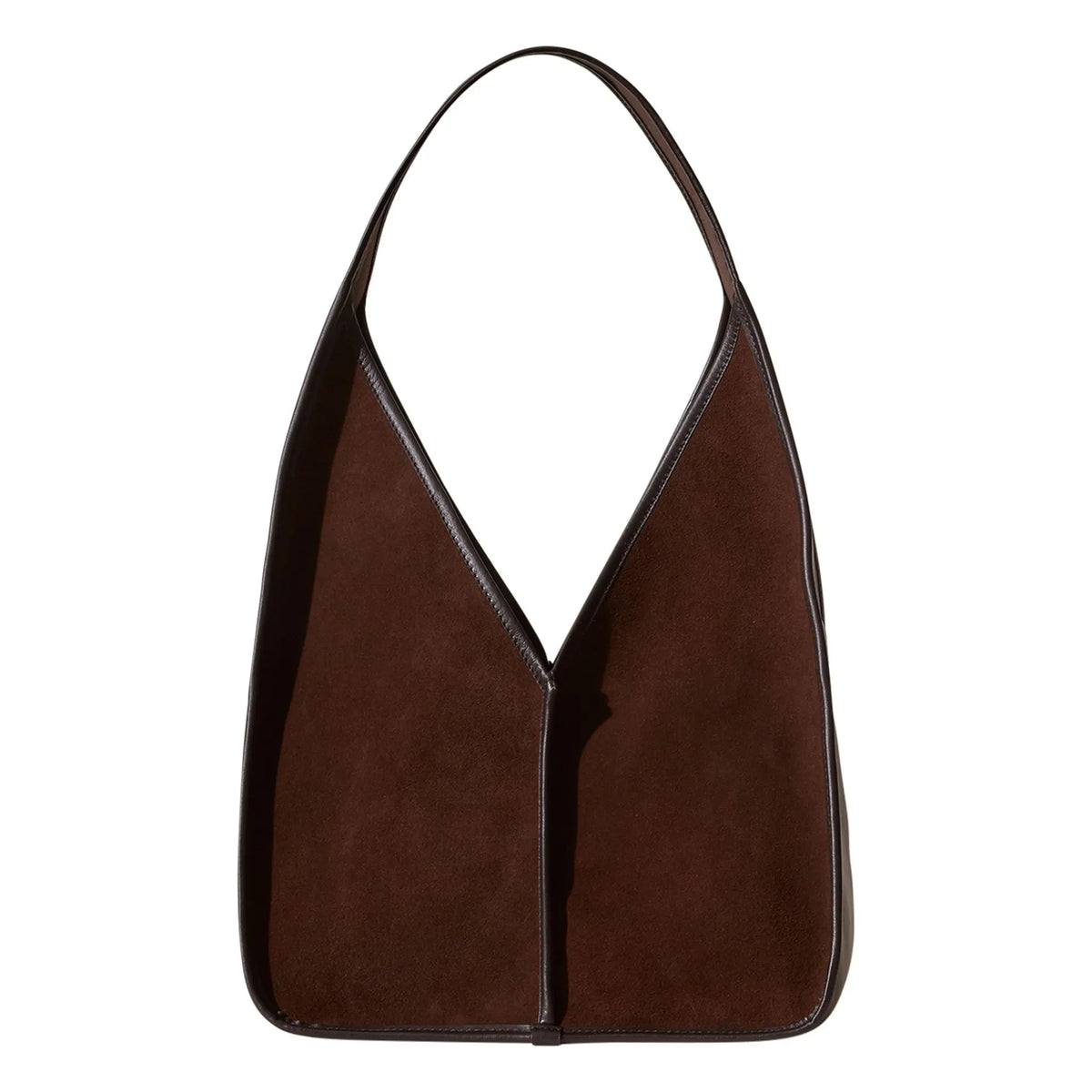 Hereu - Calella Hobo Bag Sweden | Marrón Oscuro