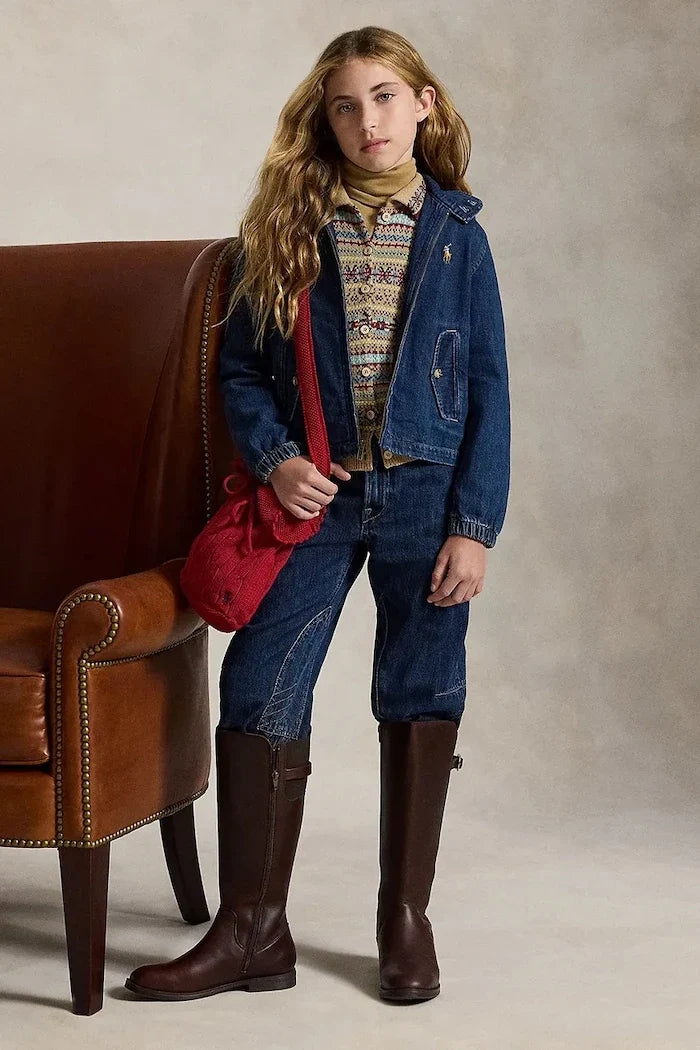 Chaqueta vaquera de algodón Polo Ralph Lauren para niños