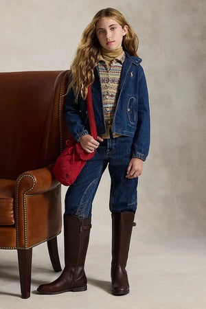 Chaqueta vaquera de algodón Polo Ralph Lauren para niños