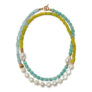 Lizzie Fortunato - Collar Cabana | Verde
