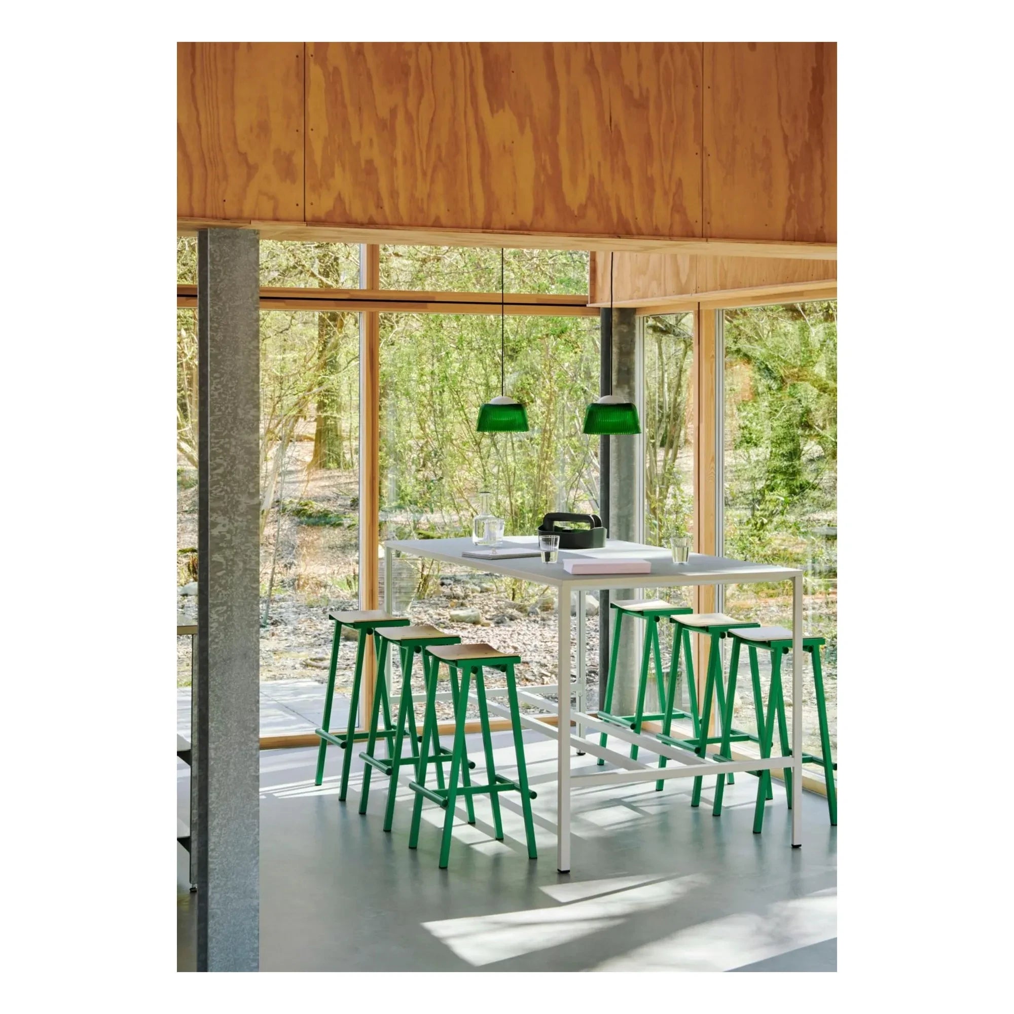 Hay - Taburete de bar 75 cm Taburete 8 | Verde
