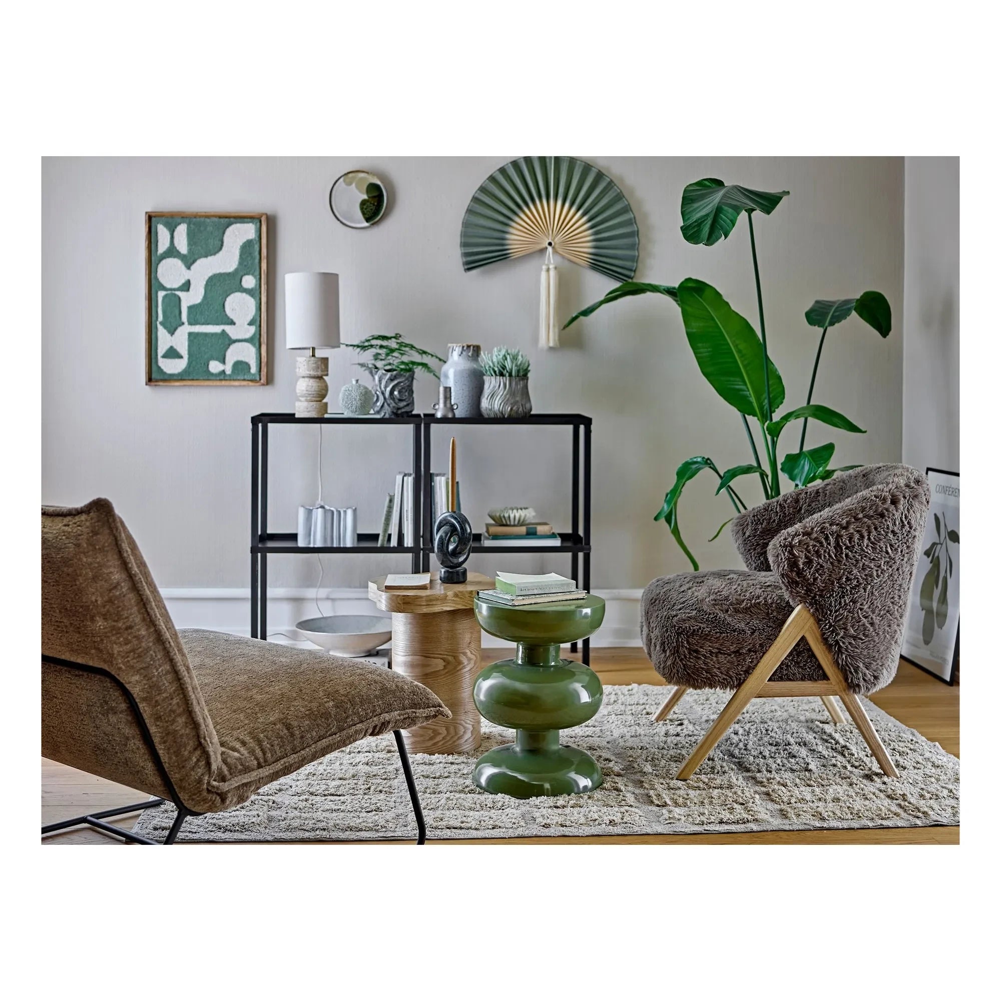 Bloomingville - Mesa Auxiliar Alba | Verde