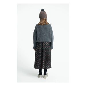 Piupiuchick - Çiçek Desenli Etek | Siyah