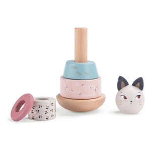Moulin Roty - Gato apilable Après la Pluie | Crudo