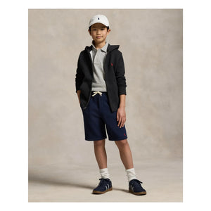Ralph Lauren - Pantalón corto con cordón del logo | Azul Marino