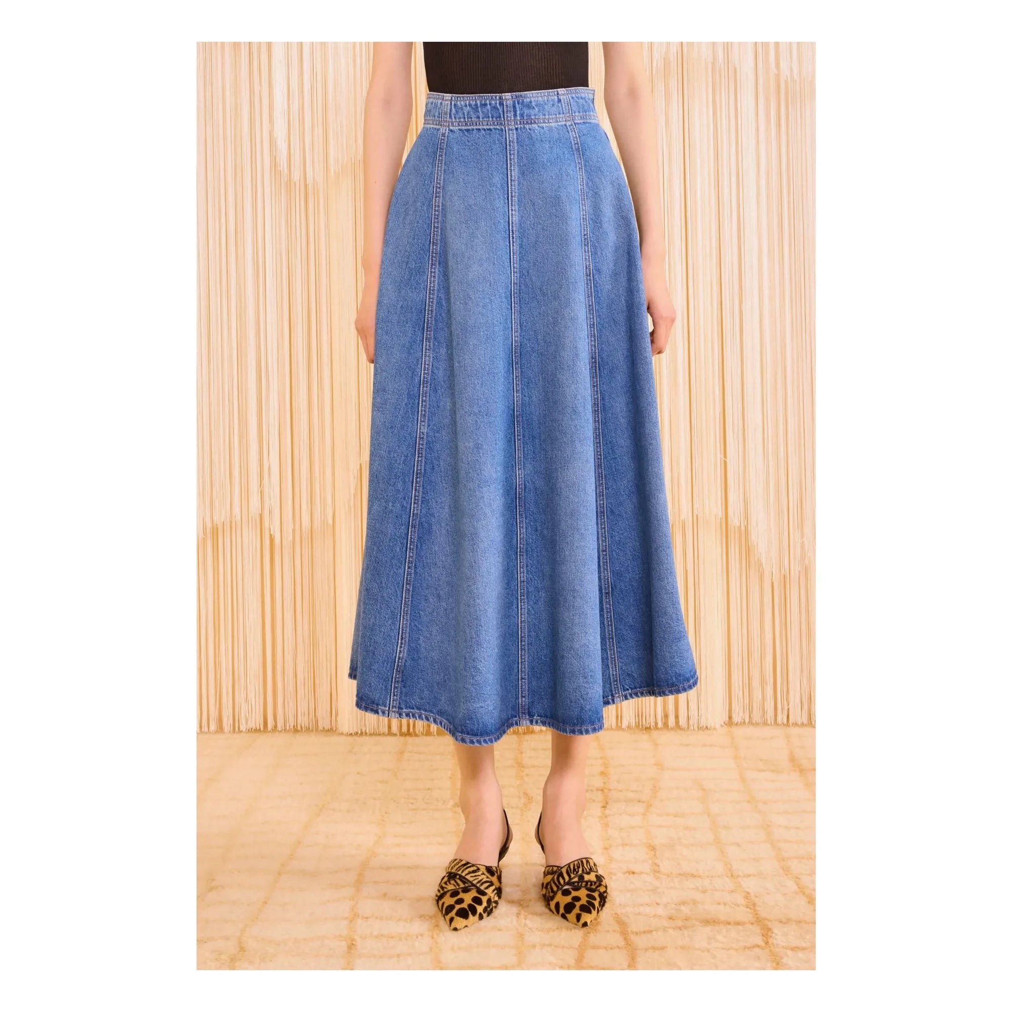 Ulla Johnson - Uma Denim Etek | Mavi