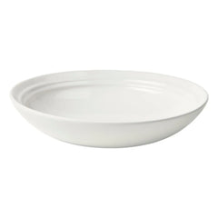 Broste Copenhagen - Plato hondo de cerámica Stevns | Blanco