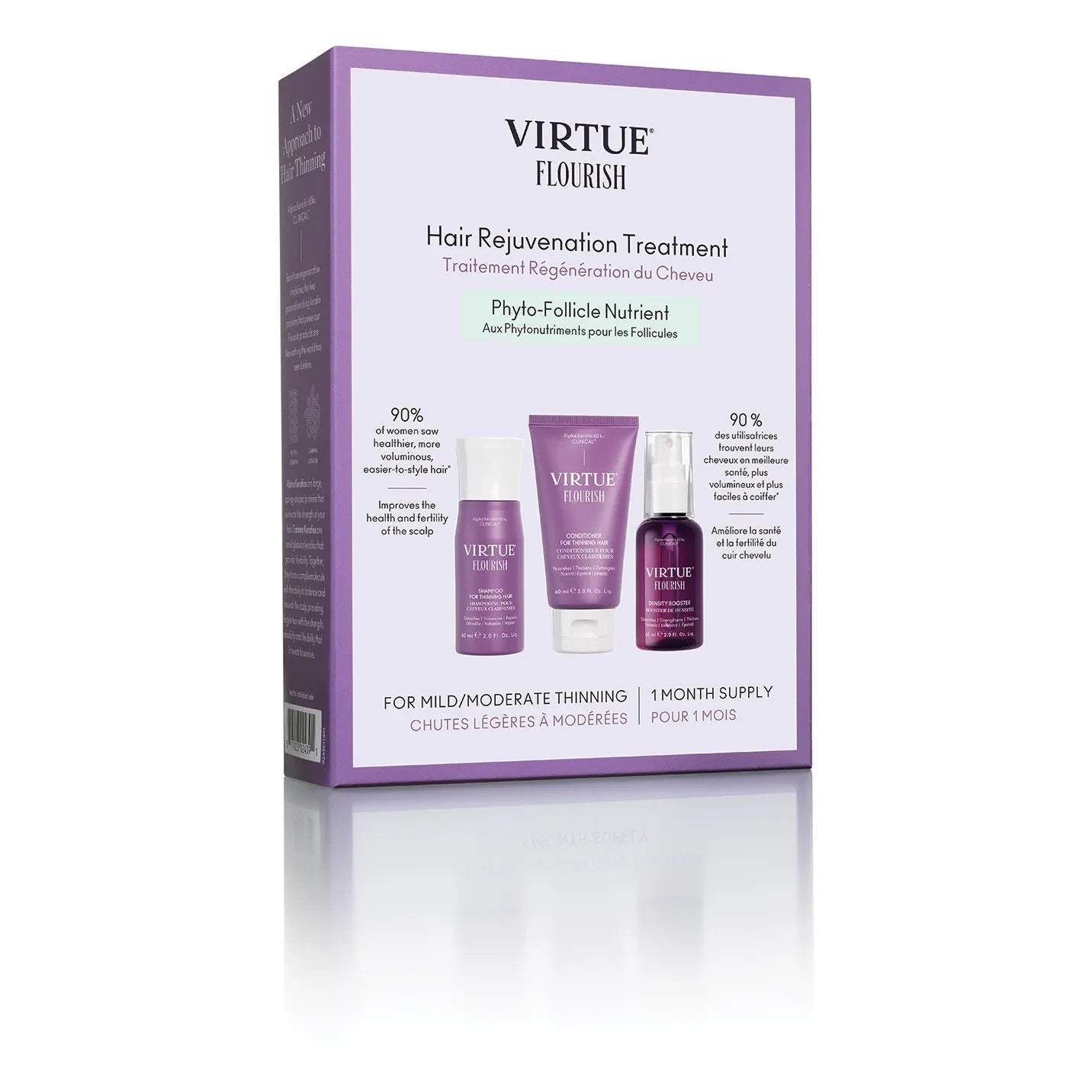 Virtue - Kit de Cuidado de Renovación Capilar - 1 Mes