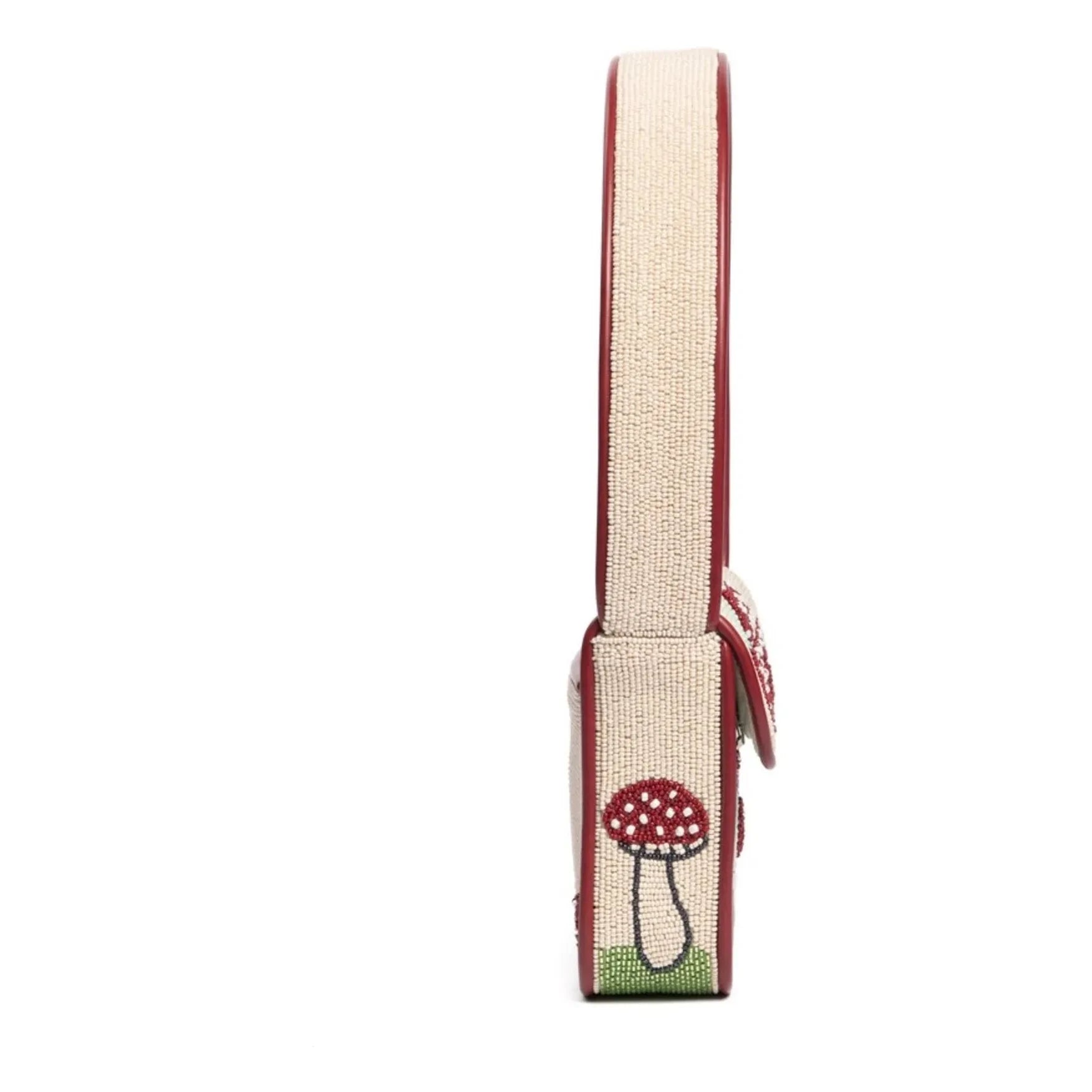 Staud - Bolso Tommy con abalorios | Crema