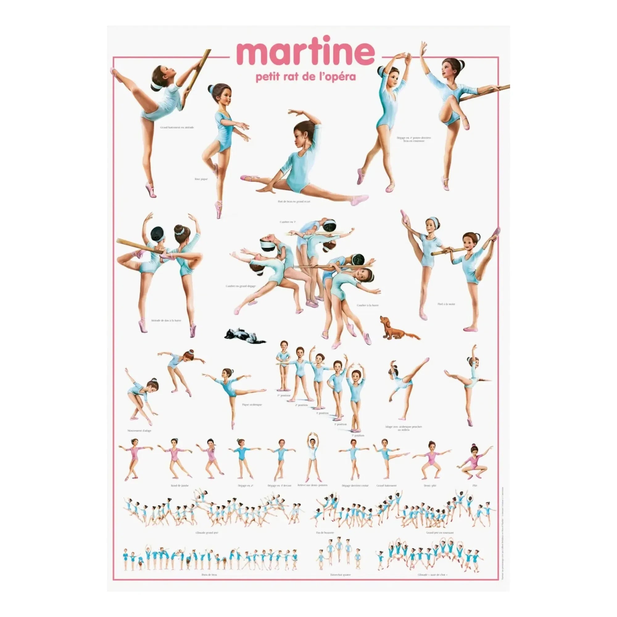 Láminas bonitas - Póster de Martine, la ratita de la Ópera