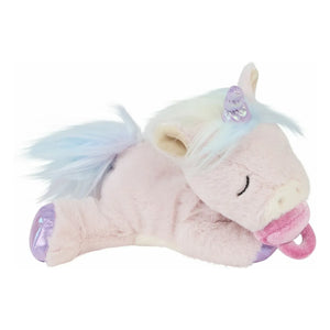 Olli Ella - Peluche de unicornio brillante | Rosa claro