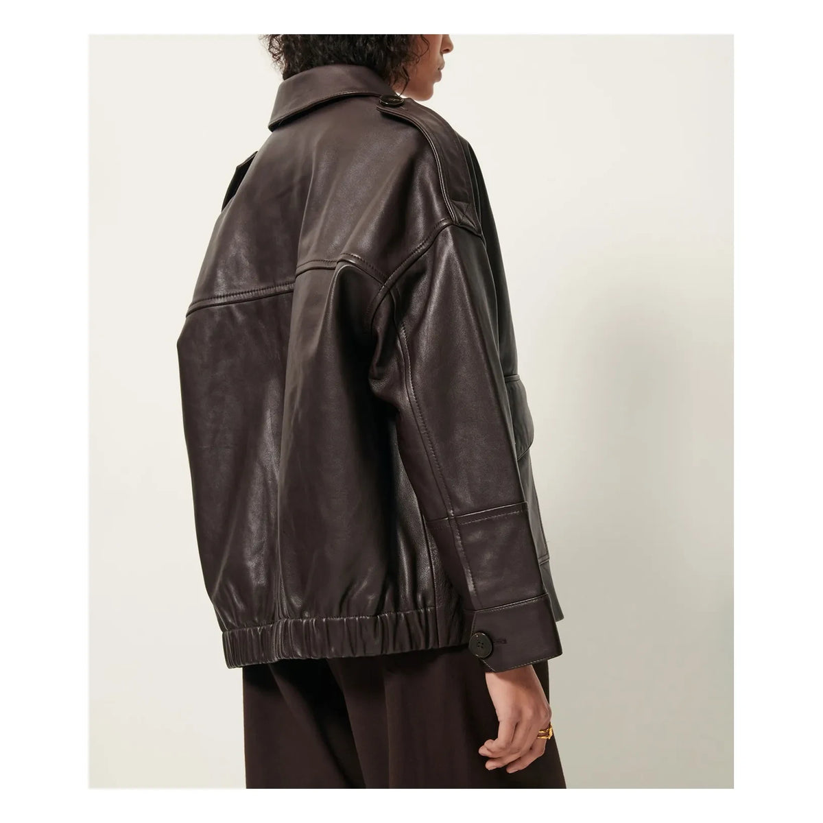 Sessùn - Harriboyd Chaqueta de piel | Marrón