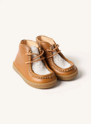 Lazare - Zapato de primeros pasos acolchado Octave | Camel