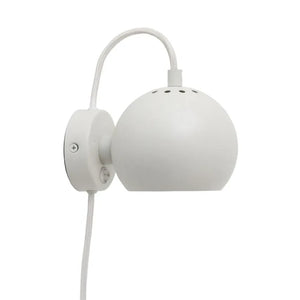 Aplique de pared "Ball" de Frandsen, Benny Frandsen | Blanco
