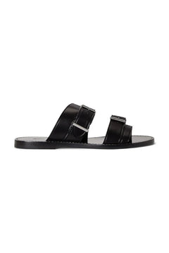 Polo Ralph Lauren Bkle Slide Sandalias de Cuero
