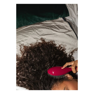 La Bonne Brosse - Brosse La Miracle N°4 - Desenredante y Estimulante | Rojo Cereza