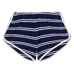 We Are Kids - Juju Shorts de algodón orgánico a rayas | Azul marino