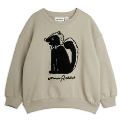 Mini Rodini - Mouffette Organik Pamuklu Sweatshirt | Gri
