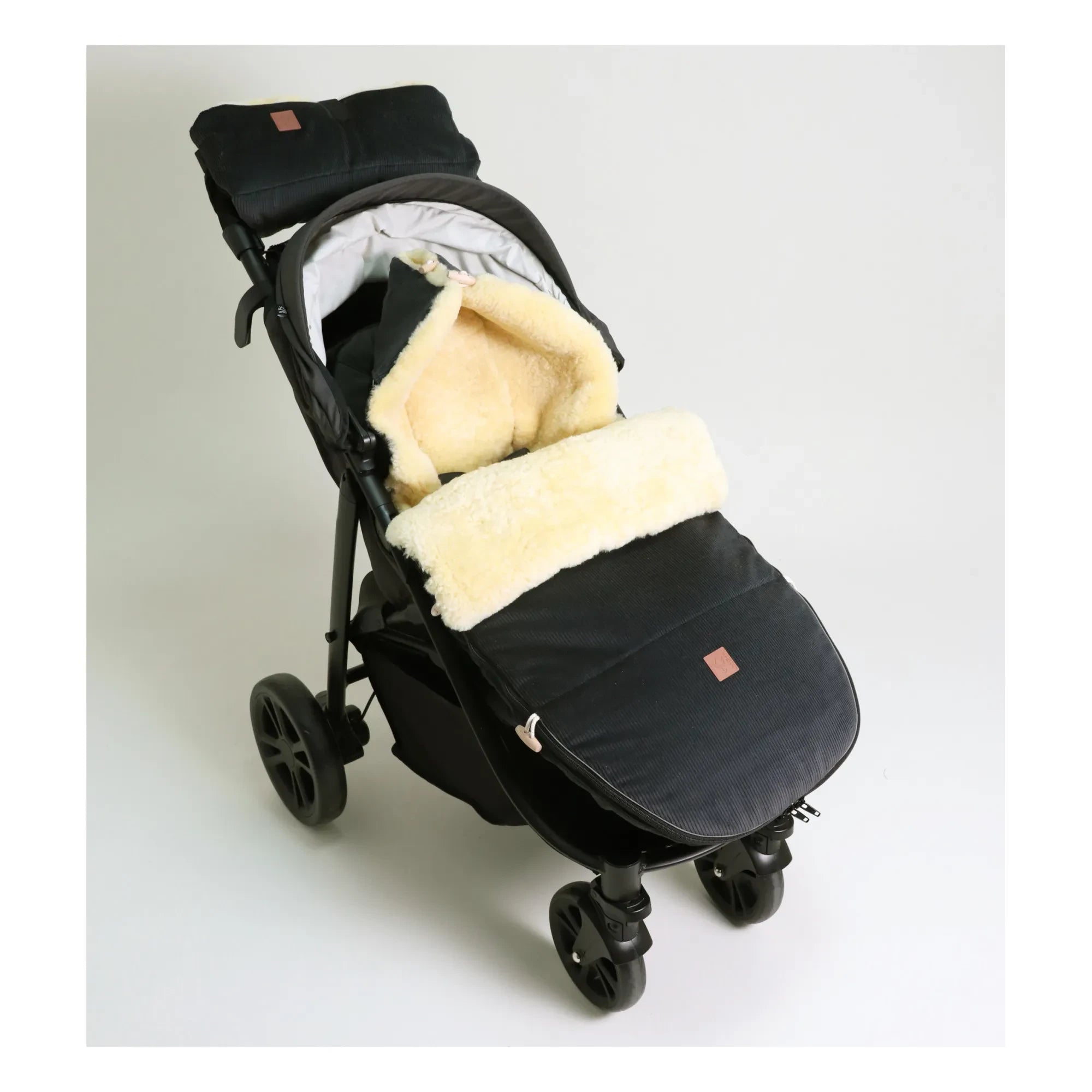 Kaiser - Filius Saco universal de piel de cordero | Negro