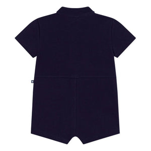Petit Bateau - Mono de polo | Azul marino