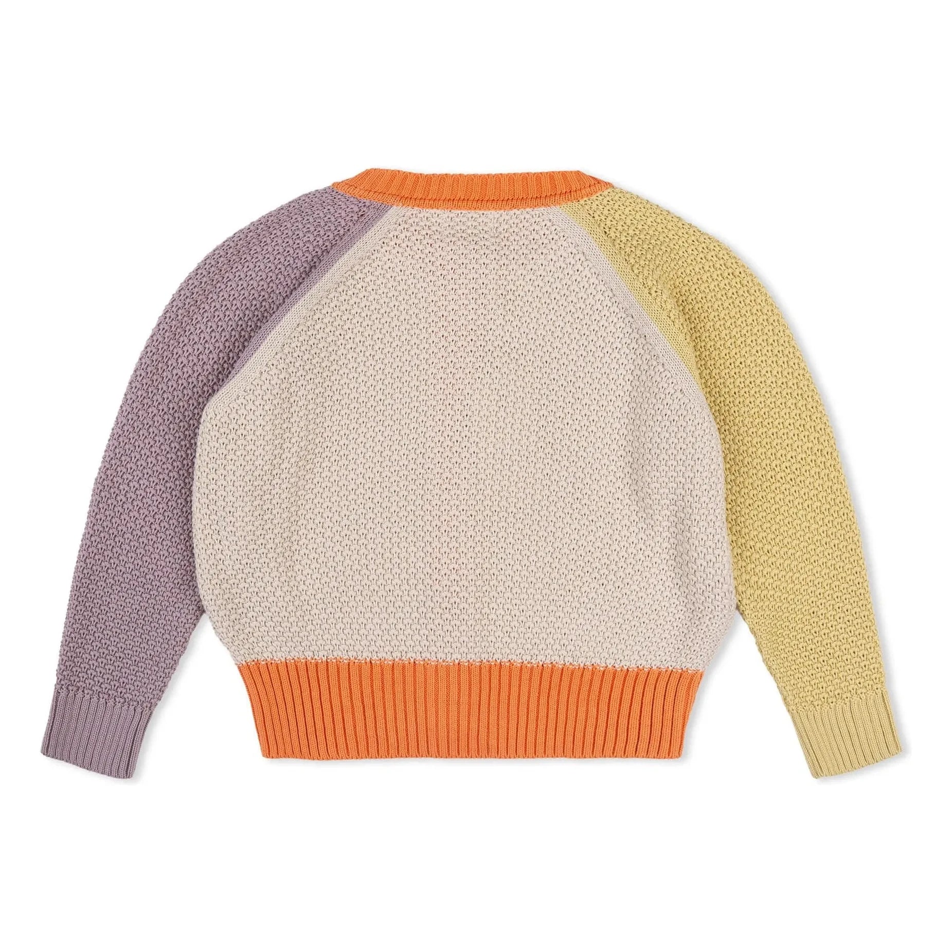 Matona - Cárdigan de algodón orgánico Bloom | Beige