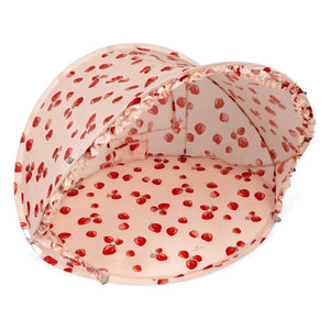 Konges Sløjd - Tienda de playa plegable mini con volantes Fragola | Rojo