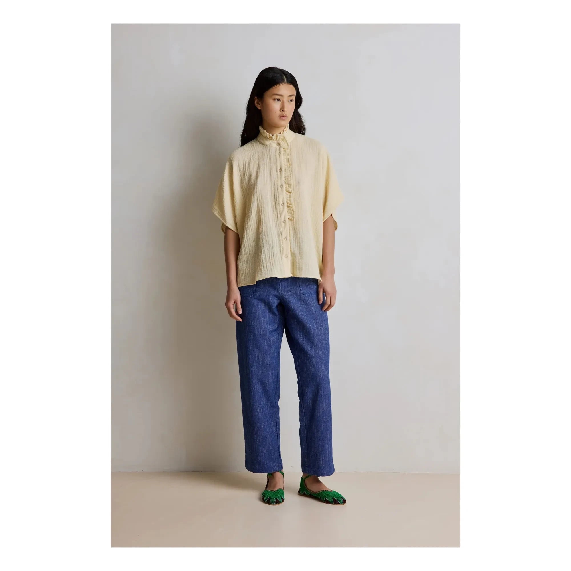 Hod - Camisa de algodón Natasha | Crema